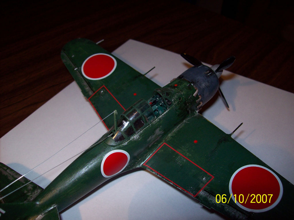 A6M5 zeke type52 Hasegava