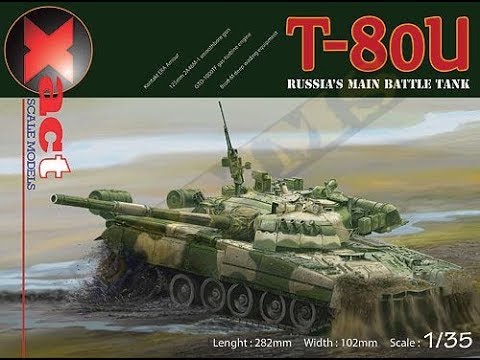 Обзор Т-80У (T-80U) Xact 1:35