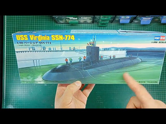 Обзор USS Virginia SSN-774 от Hobbyboss