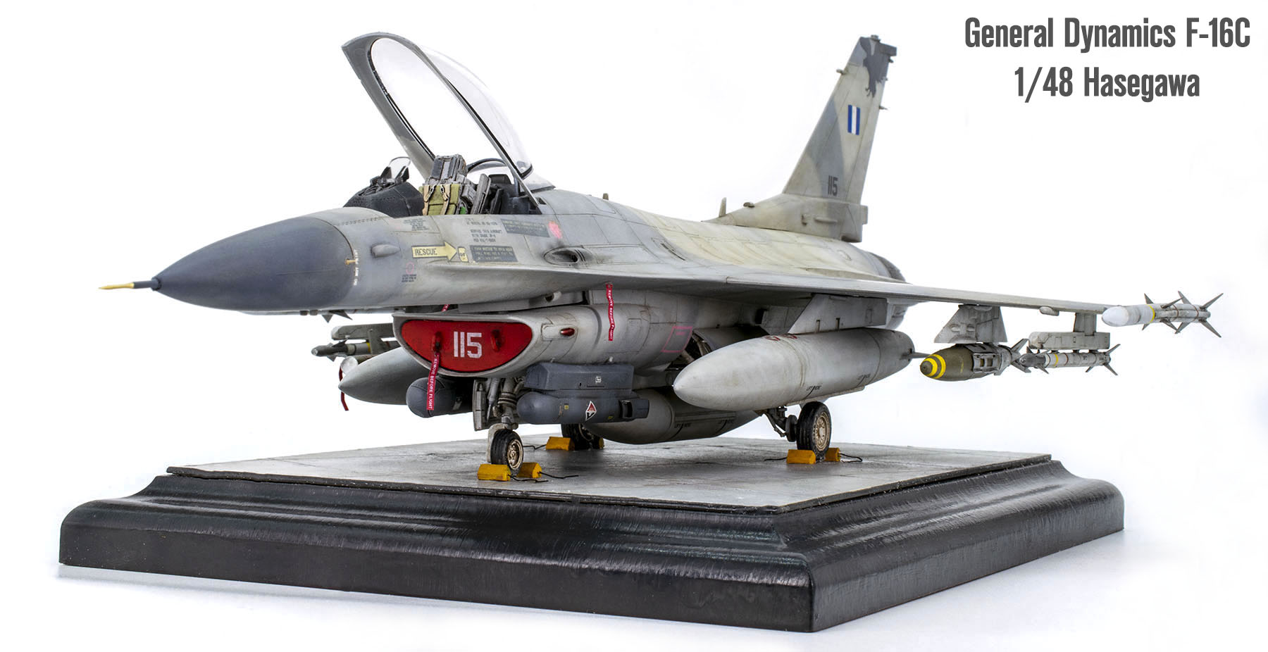 General Dynamics F-16C Falcon — Каропка.ру — стендовые модели, военная ...