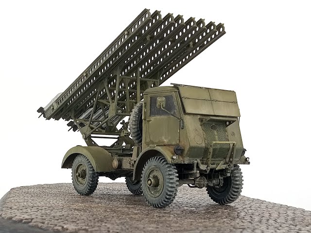 РСЗО БМ-13-16 на шасси W.O.T. 8