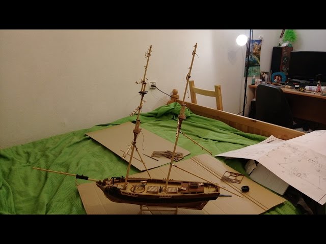 03. Косметический Ремонт, Установка Мачт.