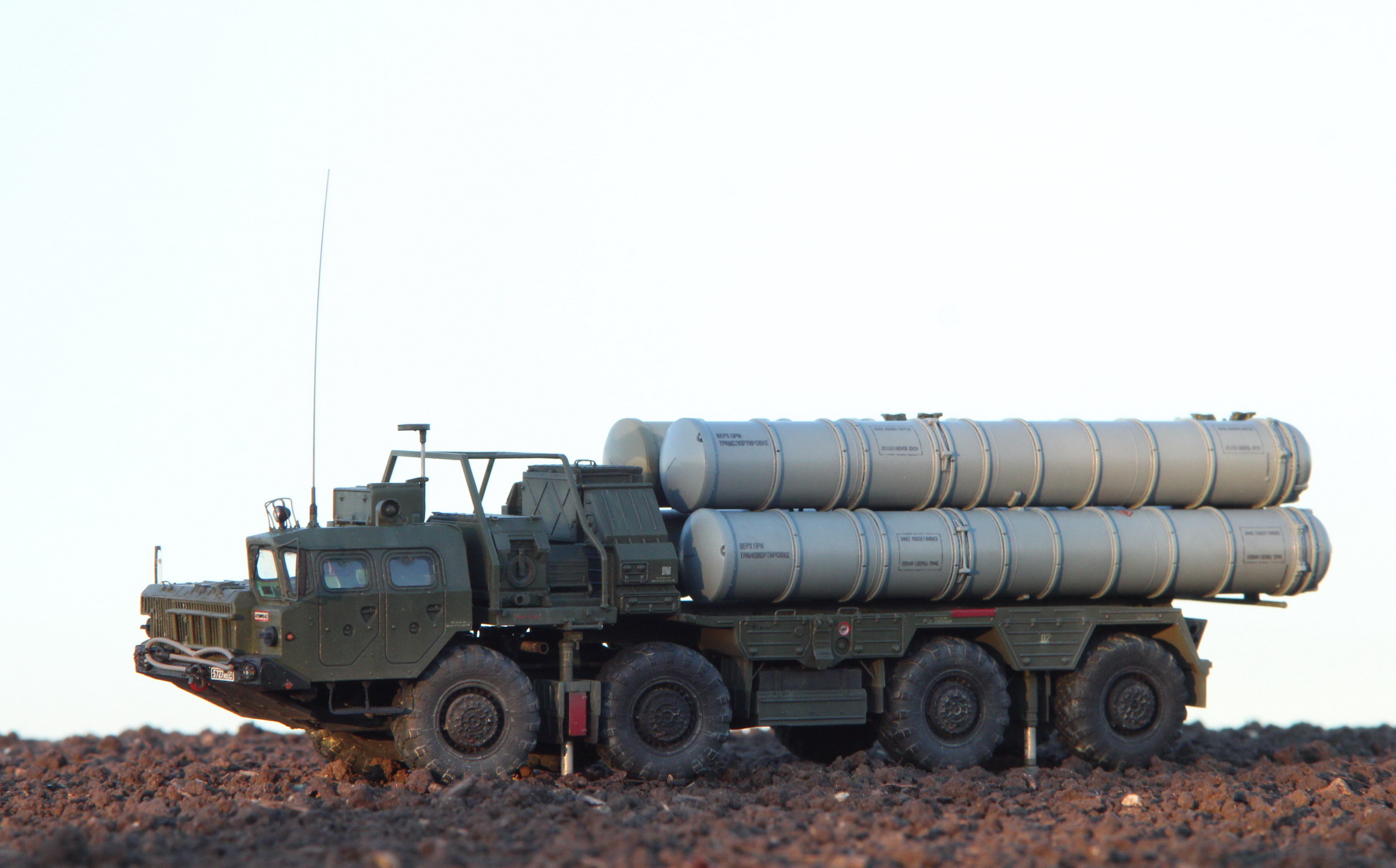 ПУ 5П85СМ2-01 ЗРС С-400 — Каропка.ру — стендовые модели, военная миниатюра