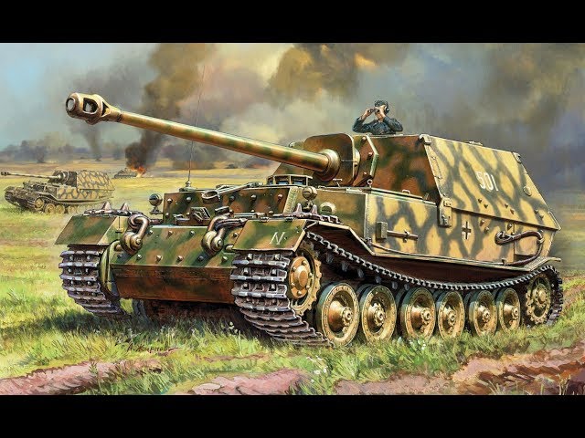 FERDINAND SD.KfZ. 184   ZVEZDA 1/35.Часть 1.