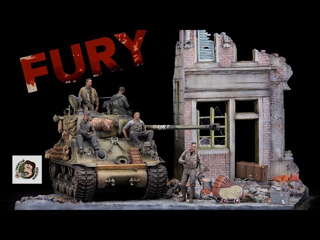 ДИОРАМА FURY из фильма ЯРОСТЬ.