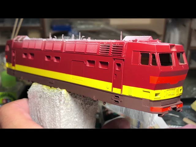 Сборка кита электровоза ЧС4т