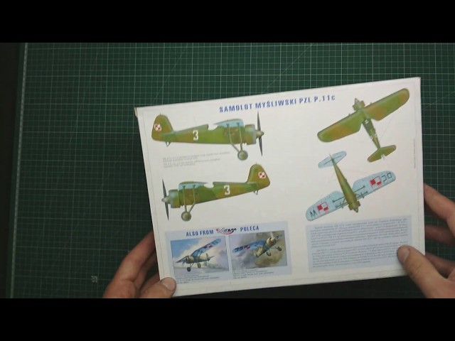 Обзор PZL P.11C от Mirage Hobby