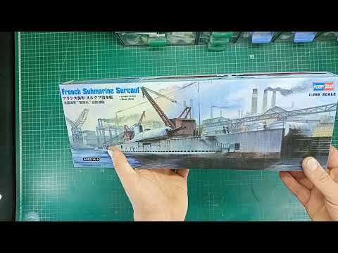 Обзор French Submarine Surcouf от Hobbyboss