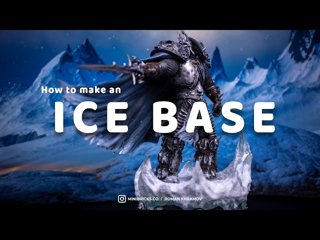 Как сделать реалистичную имитацию льда и снега (Warcraft)