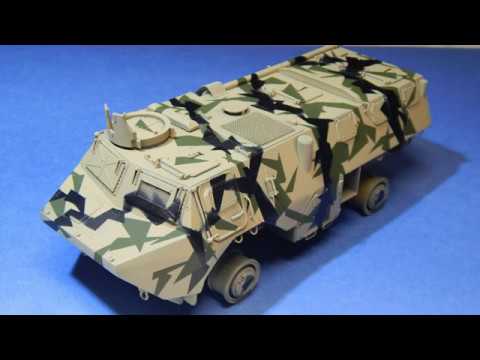 VAB 4X4 Heller 1:35 Супер камуфляж!)  Часть 4.