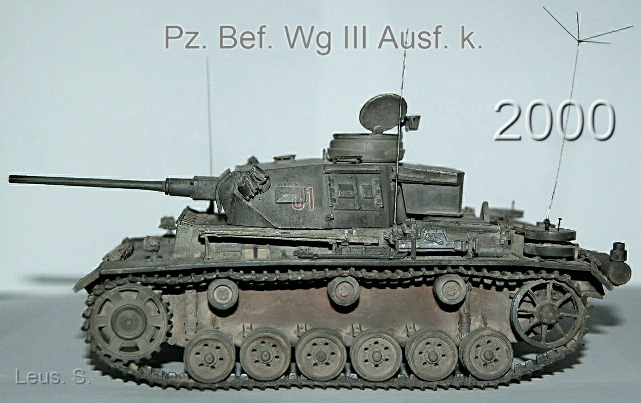 Pz.Bef.Wg III Ausf.k. — Каропка.ру — стендовые модели, военная миниатюра