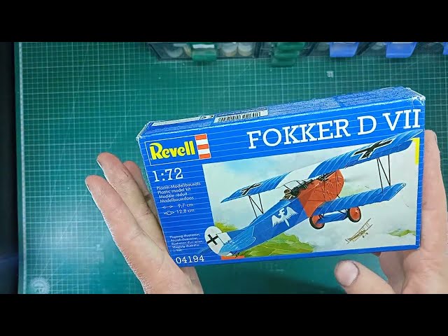 Обзор Fokker D.VII от Revell