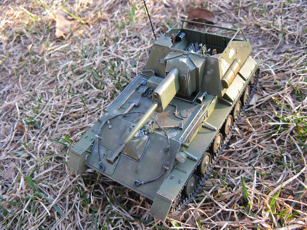 Cу 76м от миниарта масштаб 1/35