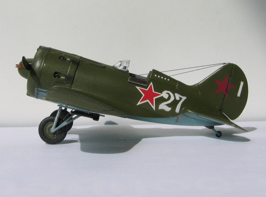 И-16 тип-24    «Белая 27»   ІСМ 1:72