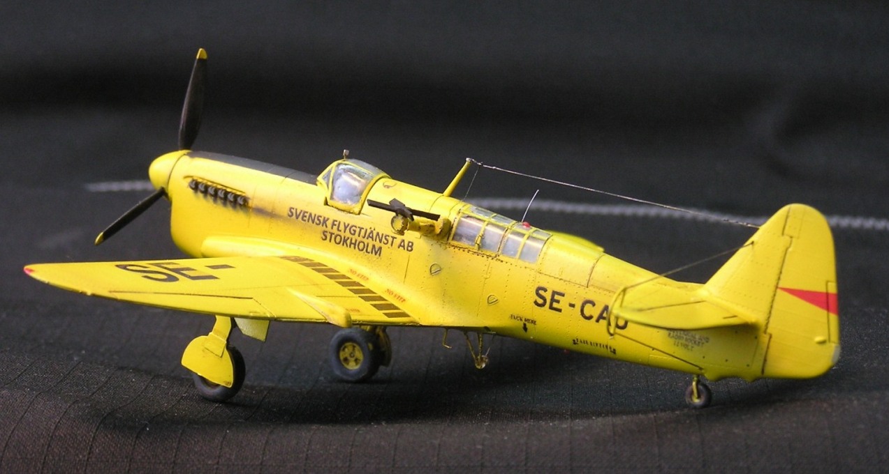 Fairey Firefly TT.1 Svensk Flygjanst AB Stockholm.