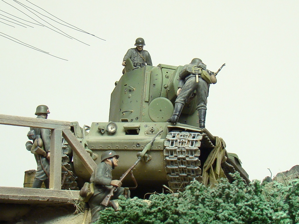 Диорама "Тяжелый случай"