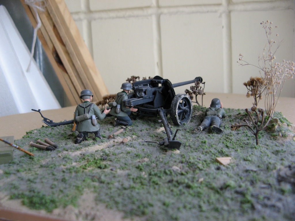 Рак-40 75мм с расчетом 1\35 Звезда