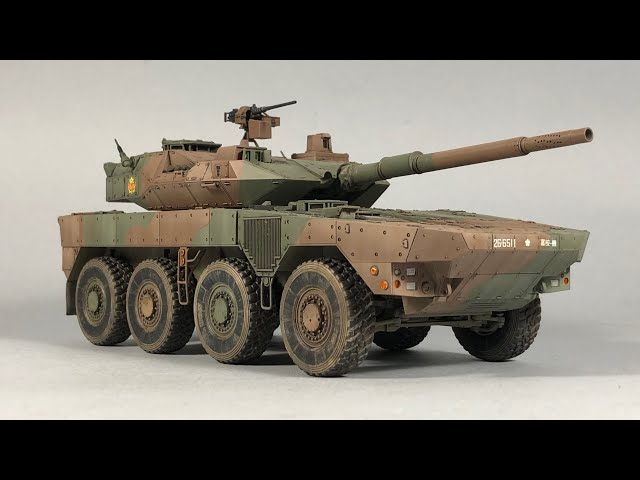 TYPE-16, Tamiya 1:35, Painting and Weathering