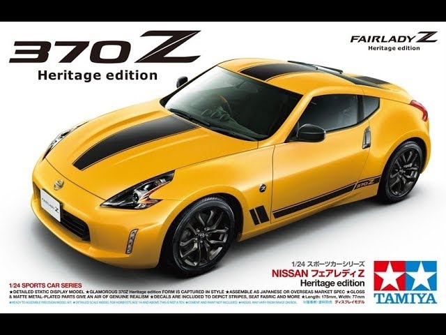 Tamiya: Nissan 370Z Heritage Edition - Обзор + конкурс