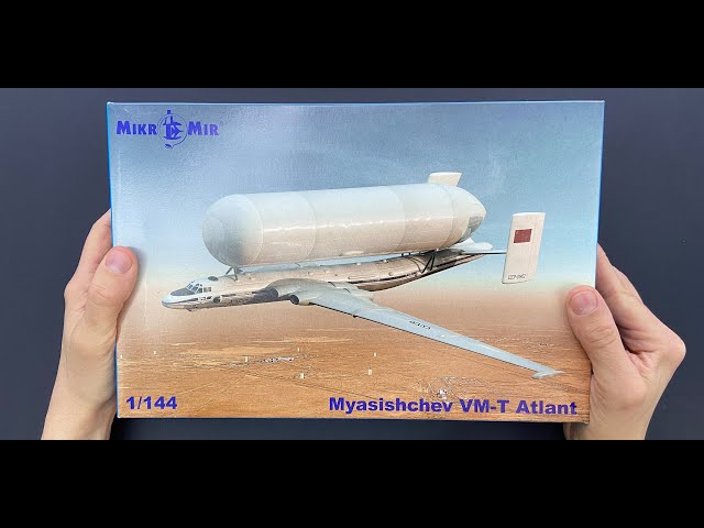 ВМ-Т «Атлант» самолет, который несет небо. Сборная модель 1:144 от «МикроМир»