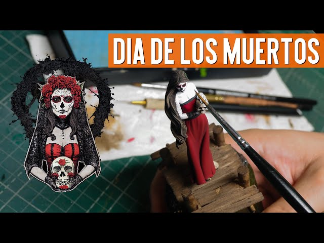 СДЕЛАЛ виньетку «Dia de los Muertos» / «День мёртвых»