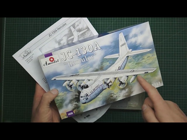 Обзор JC-130A Hercules от Amodel