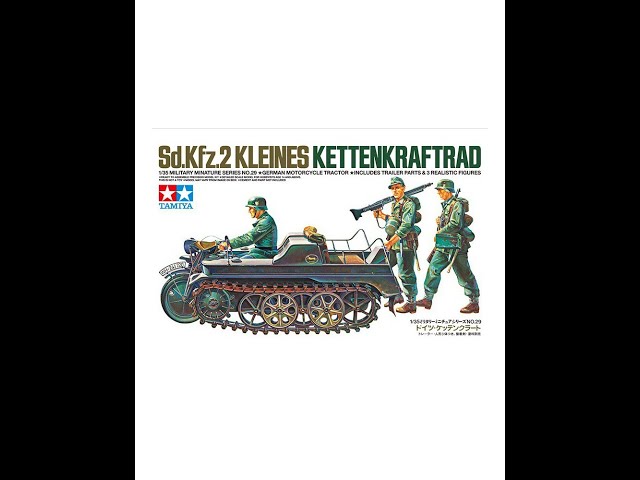 В мире моделизма выпуск 124 - Sd.Kfz.2 Kleines Kettenkraftrad