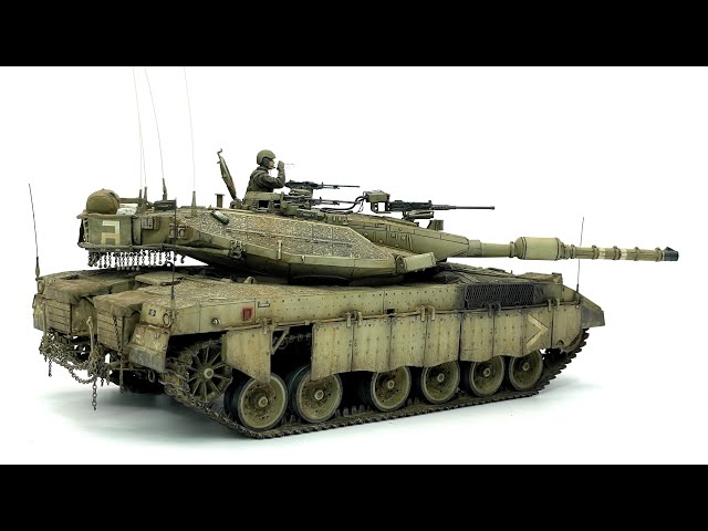 Merkava Mk.3D LIC, Meng 1/35. СБОРКА И ПОКРАСКА!