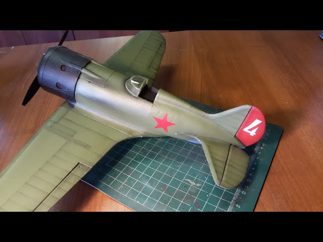 Истребитель И-16  RC micro авиа модель/Polikarpov I-16 RC Scale Model Airplane