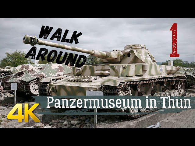 Panzermuseum in Thun. Part 1. (Walk around).