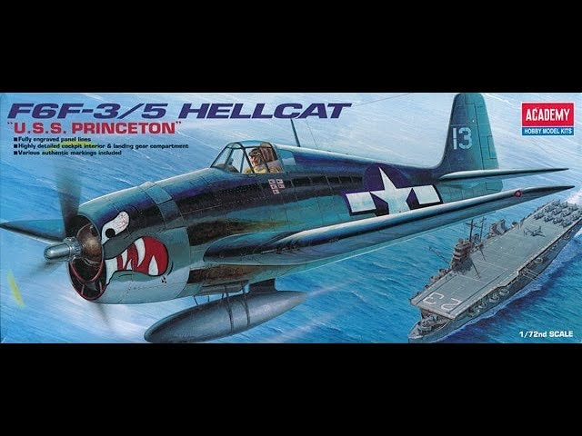 В мире моделизма выпуск 96 - Grumman F6F-3/5 Hellcat