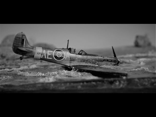Диорама "День Д" Спитфайр Mk V 1/72 Revell | Diorama "D-Day" Spitfire Mk V