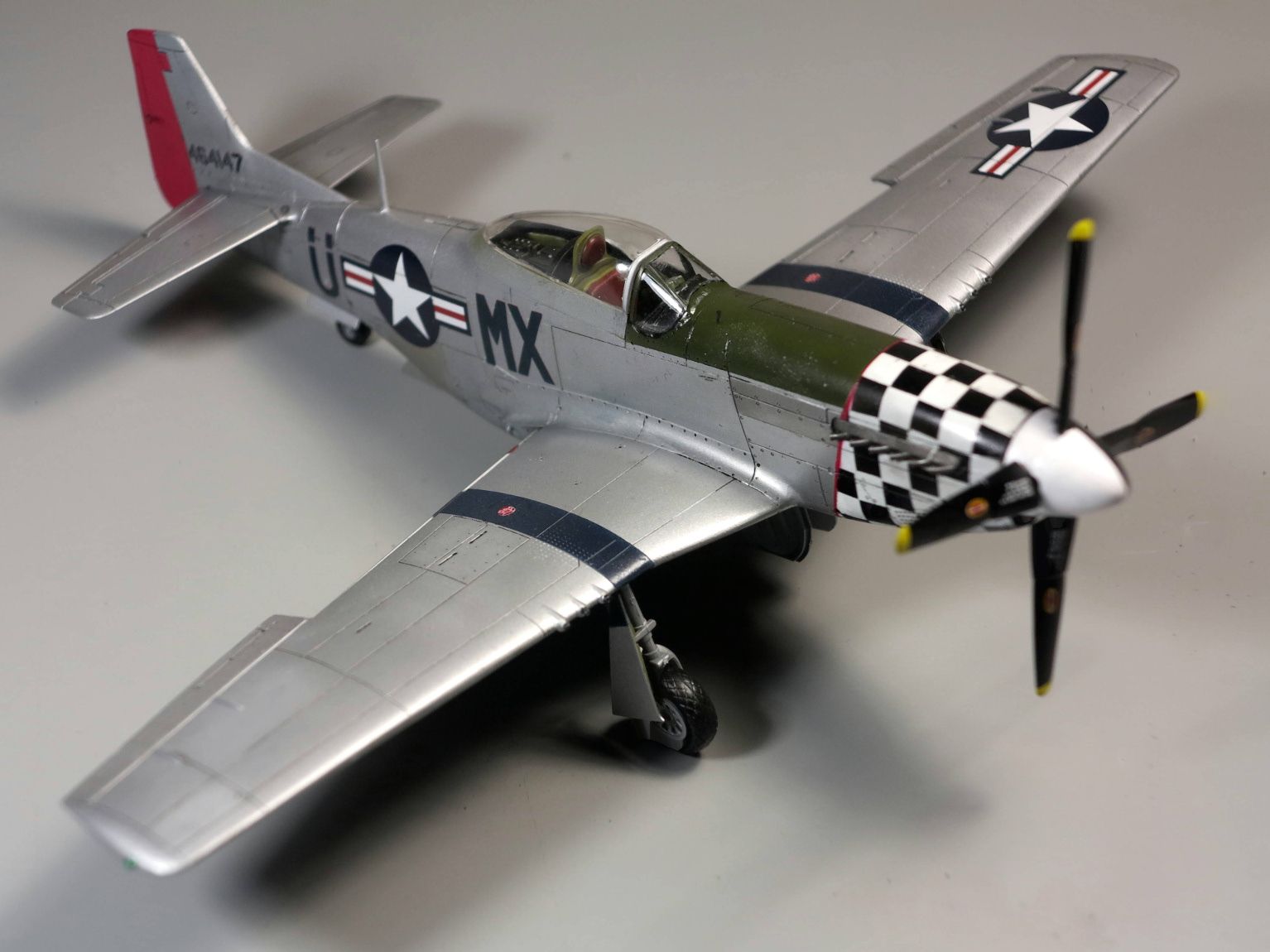 P 51d Mustang Big Dick — Каропкару — стендовые модели военная миниатюра