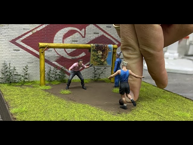 Диорама "Кадр из детства"/ Diorama "A frame from childhood"  (with English subtitles)