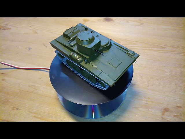 Модель танка Т-37А 1/35 Видео 2