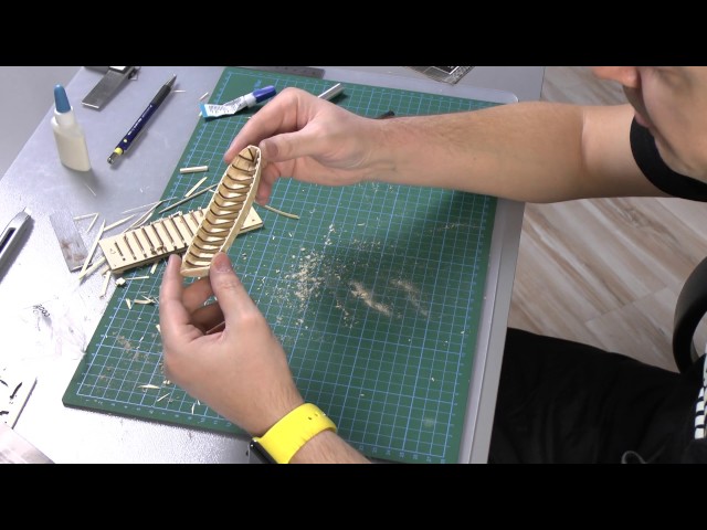 Сборка линейного корабля 12 Апостолов, 1:100, часть 14