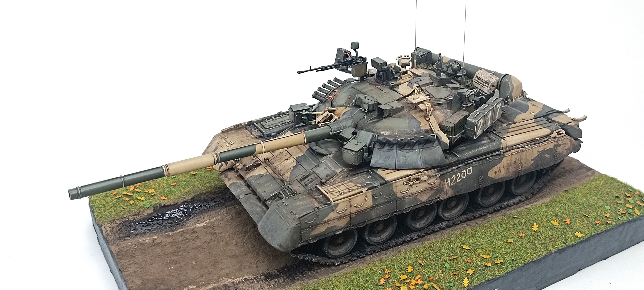 Т-80УК — Каропка.ру — стендовые модели, военная миниатюра