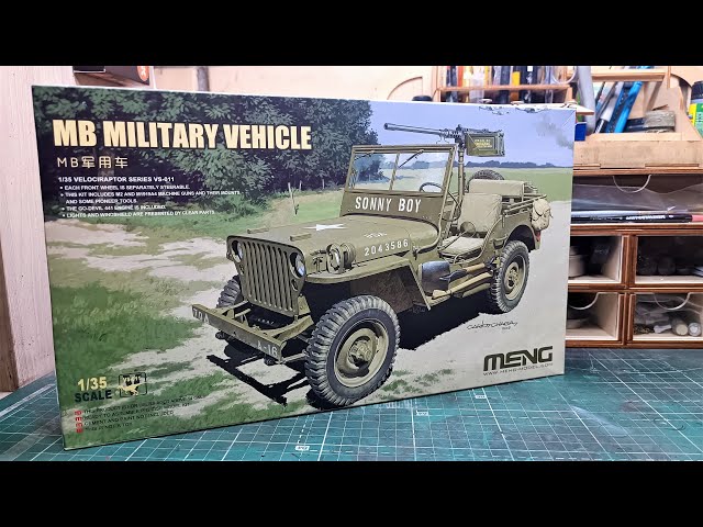 Обзор модели Виллис Менг 1/35, Review Willys MB Meng 1/35