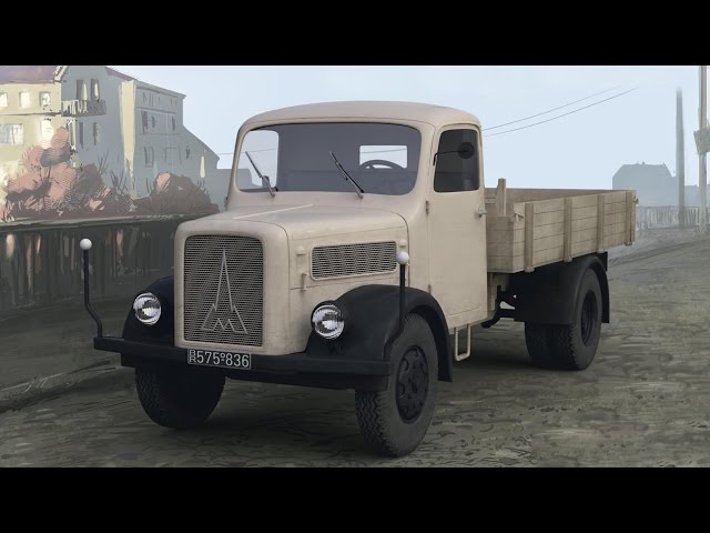 Обзор Magirus S330 German Truck 1949 - сборная модель от iCM, масштаб 1/35