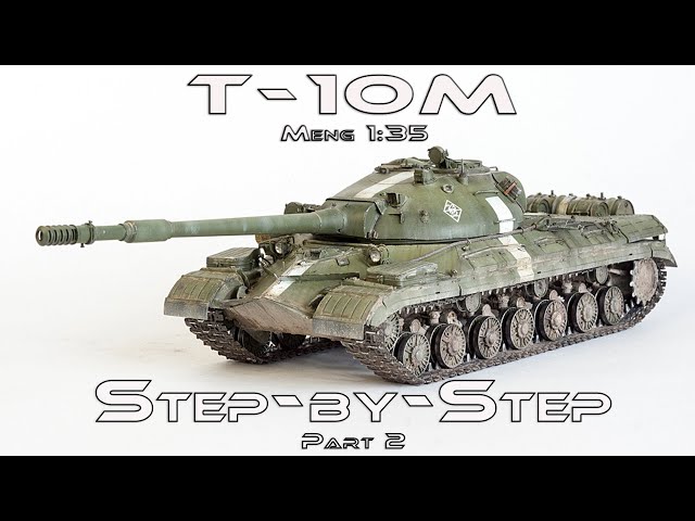 Окраска Т-10М, "MENG", 1/35. Часть2. Painting of T-10M, MENG, 1/35 Part 2.