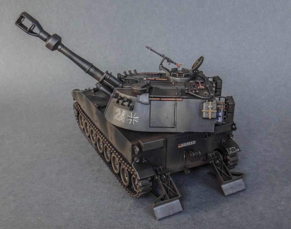 САУ M109G — Каропка.ру — стендовые модели, военная миниатюра