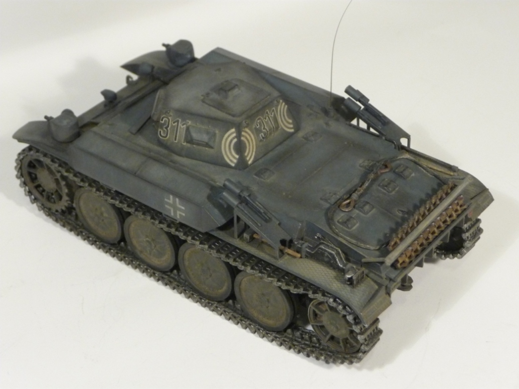 Огнемётный танк Pzkpfw II F (Flamingo)