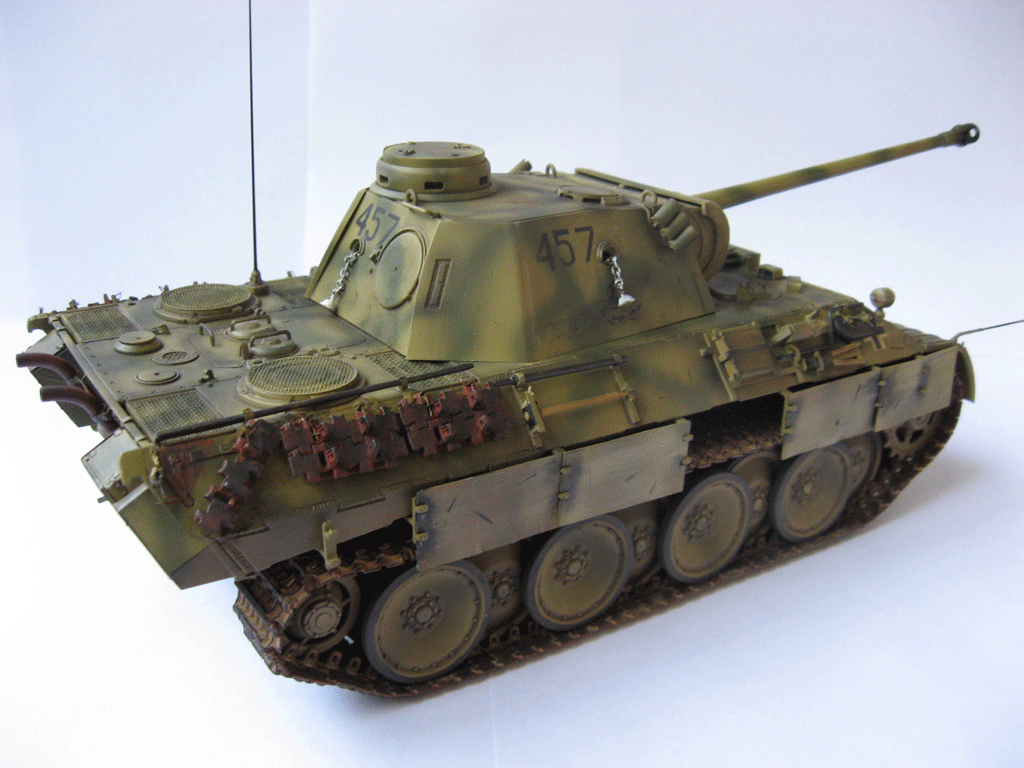 Panther ausf.D от Dragon .масштаб 1:35