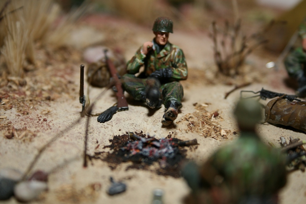 "на привале"немецкие диверсанты