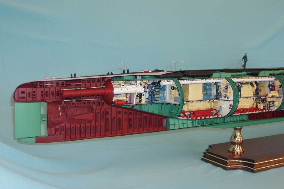 Подводная лодка 613 проекта "ORZEL" 1:50
