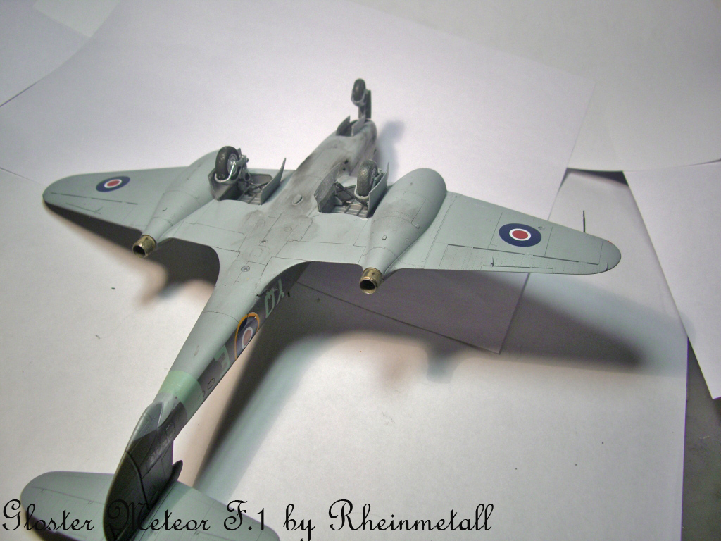 Gloster Meteor F.1 - элегантная кошка