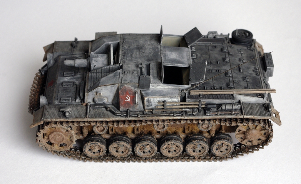 «Артштурм» - Stug III B – хорошие трофеи. Весна 1942 года.