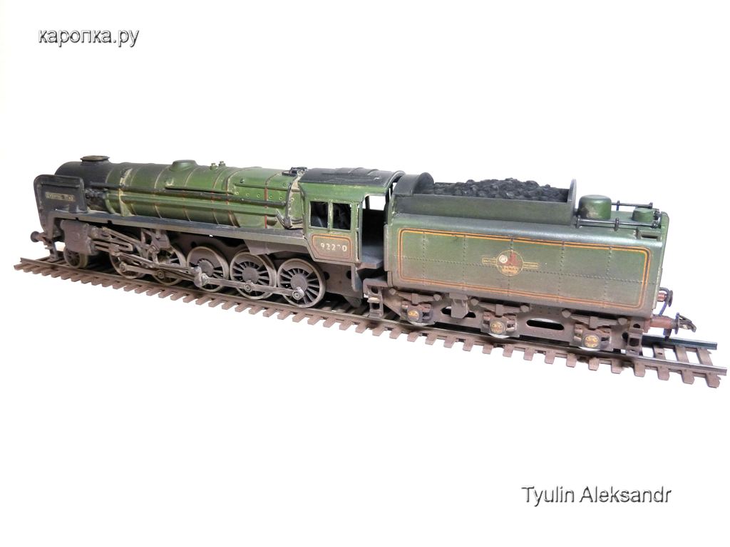 Британский локомотив "EVENING STAR"  (ОО)