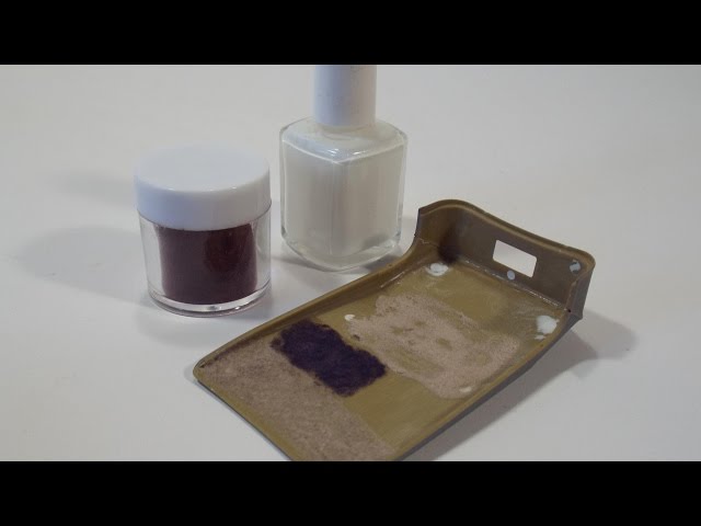 Как сделать имитацию мягкой обивки на масштабной модели, эффект бархата, коврики, обивка салона