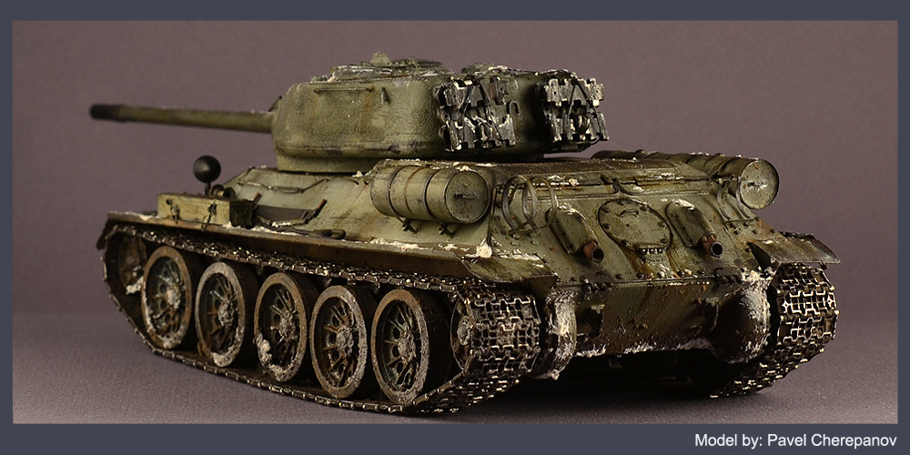 Т-34-100 — Каропка.ру — стендовые модели, военная миниатюра